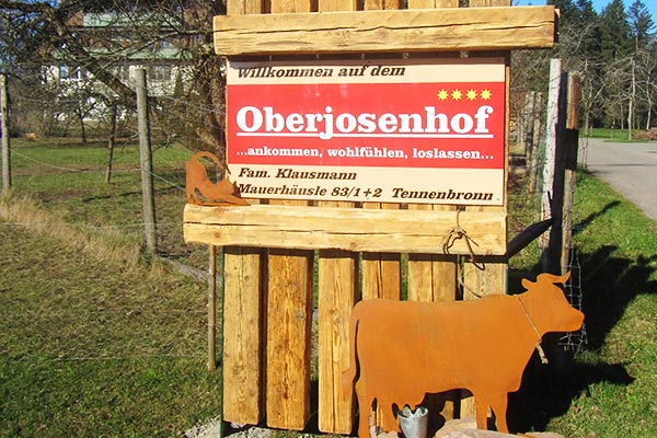 Willkommen auf dem Oberjosenhof