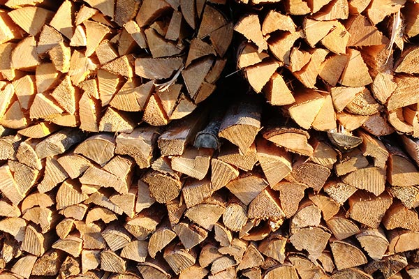 Holz zum Heizen