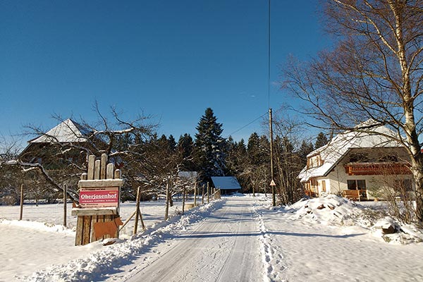 Winter auf dem Oberjosenhof